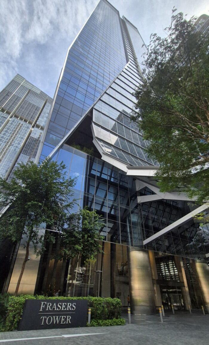 TVT Singapore office Frasers Tower